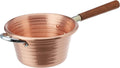 Pentola in Rame con Manico in Legno da 24 cm - Agnelli COCM65M24