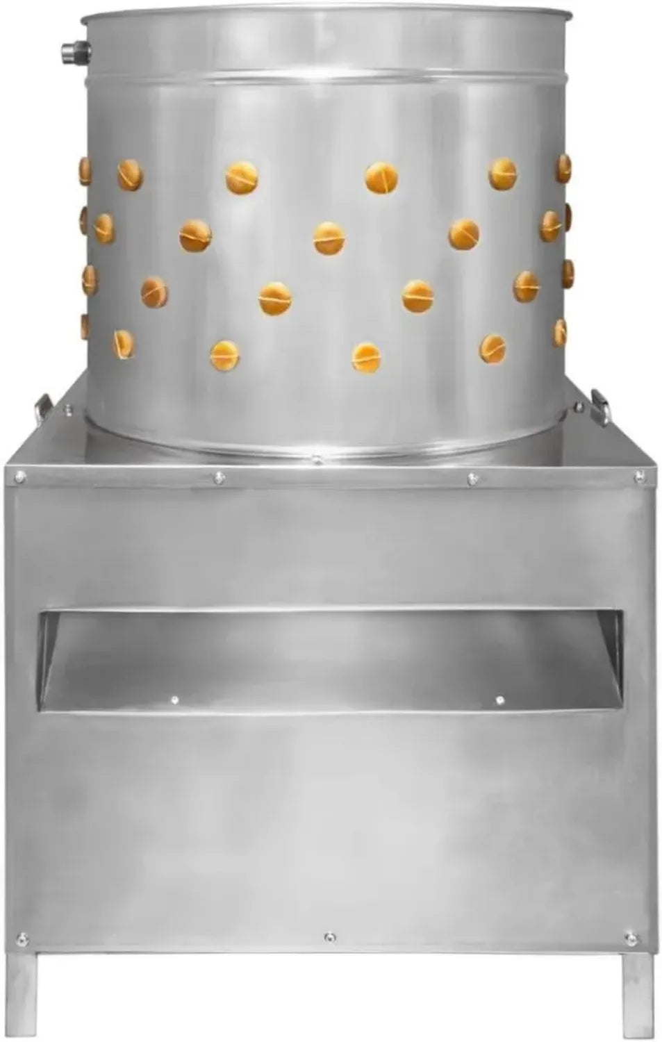 Spiumatrice Elettrica in Acciaio Inox per Pollame - 50cm, 220V, 2HP