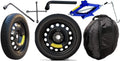 Ruotino di Scorta Compatibile con Citroen C3 Aircross 2017-2024, 125/80 R16, Include Kit Accessori