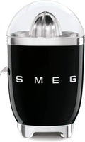 Spremiagrumi Elettrico Smeg CJF01, Design Elegante con Beccuccio Antigoccia, 70W, Nero