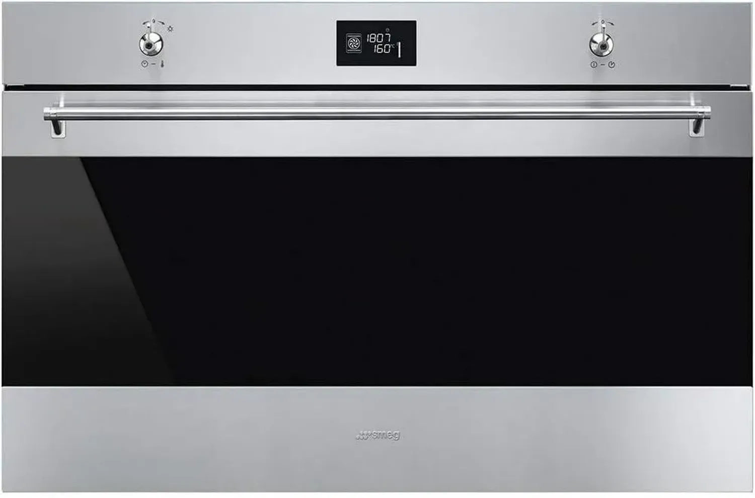 Smeg Forno Elettrico 115L 3100W Nero Inox Classe A+