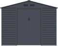 Casetta da Giardino Adelmo in Acciaio Antracite 267x181x221 cm