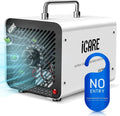 Ozonizzatore Professionale 30000mg/h con Timer, Purificatore d'Aria per Grandi Spazi, Bianco