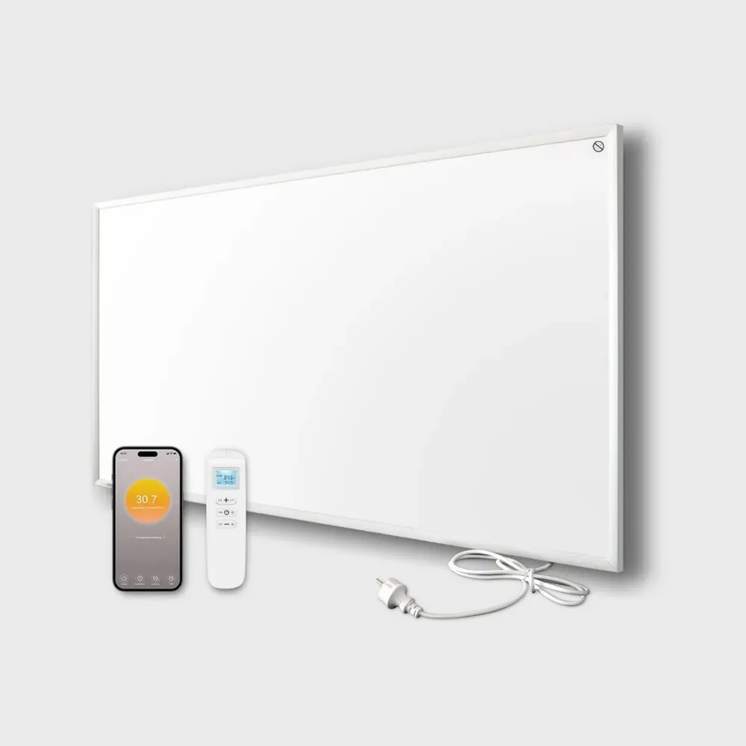 Pannello Riscaldante a Infrarossi Byecold 700W con Termostato e Controllo App