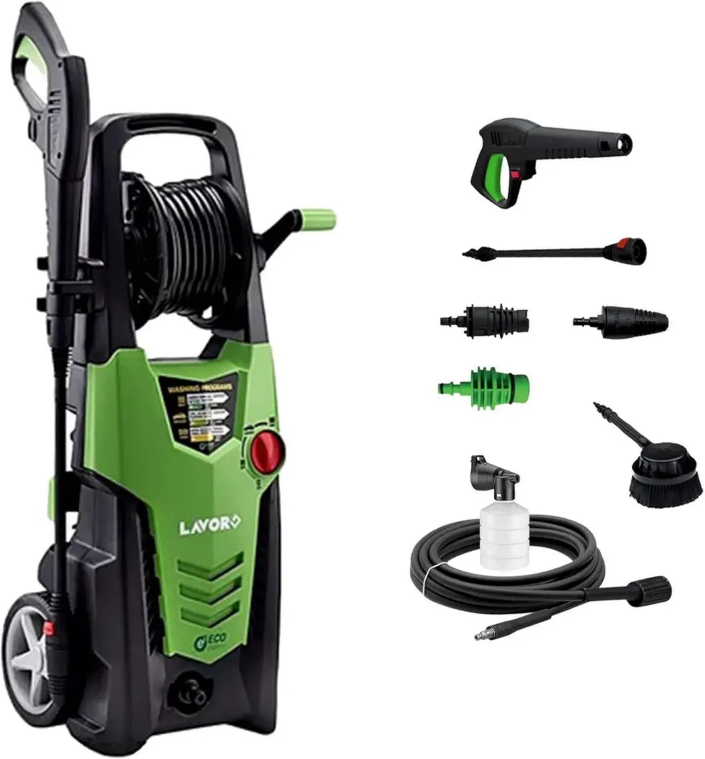 Idropulitrice 2500W 160bar con Accessori Completi