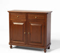 Credenza in Legno Massello con Ante e Cassetti - Stile Classico Italiano
