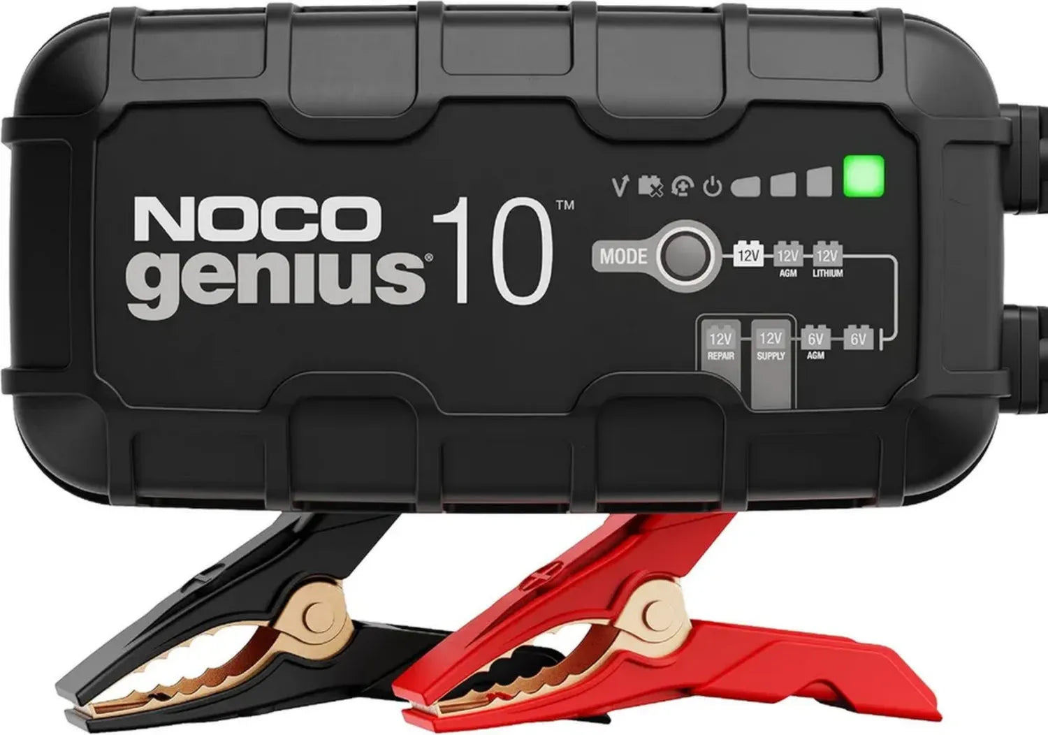 Caricabatterie Intelligente NOCO GENIUS10 10A 6V/12V con Funzioni Avanzate per Batterie
