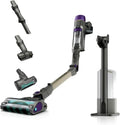Shark Aspirapolvere DuoClean con Base Auto-svuotante e 70 Minuti di Autonomia, Antigroviglio, Leggero, Accessori Animali, Grigio