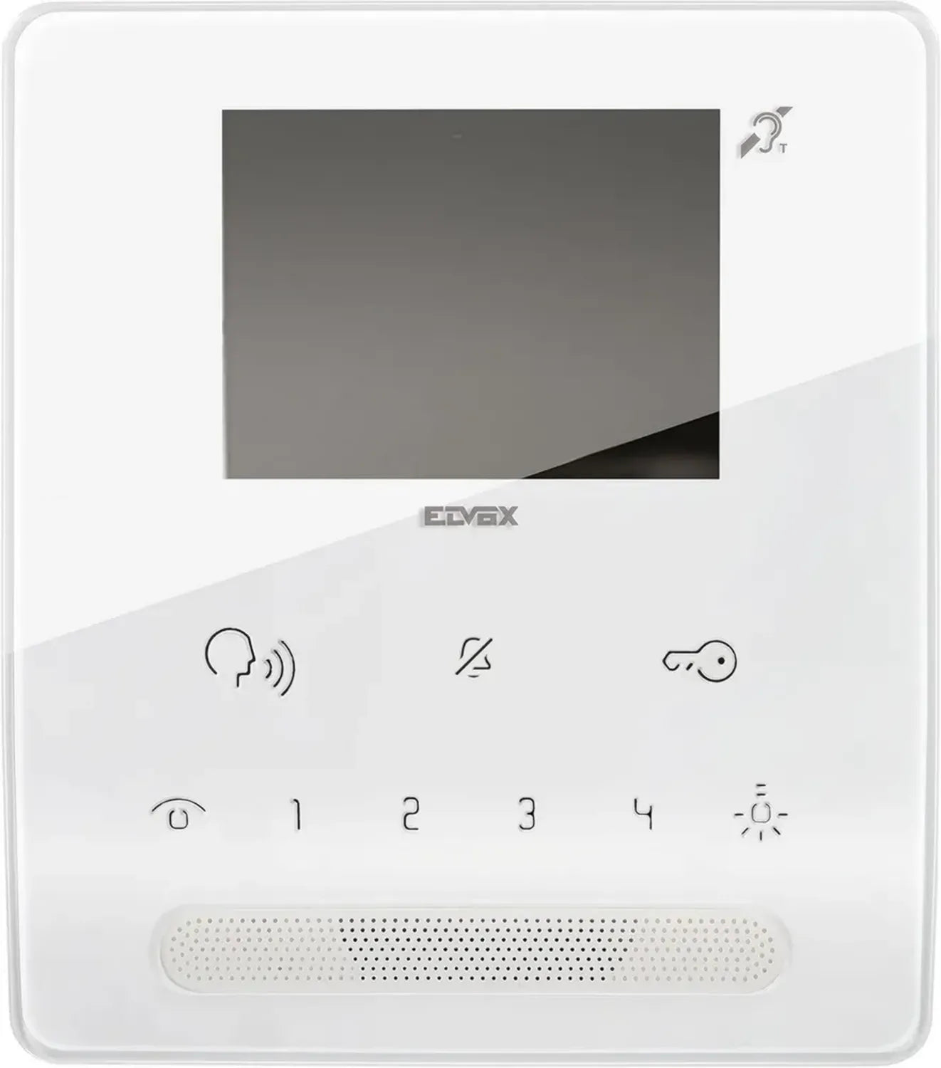 Videocitofono Tab Free vivavoce bianco con schermo ampio