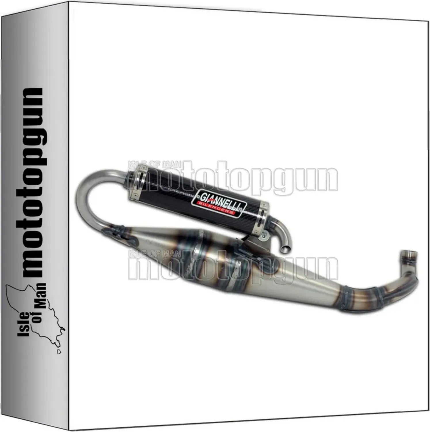 Scarico Completo Omologato Open Shot V4 per Piaggio NRG Mc3 IE 2002-2004