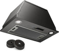 Klarstein Cappa Incasso 52cm con Filtro in Alluminio, 439m³/h, LED e Timer