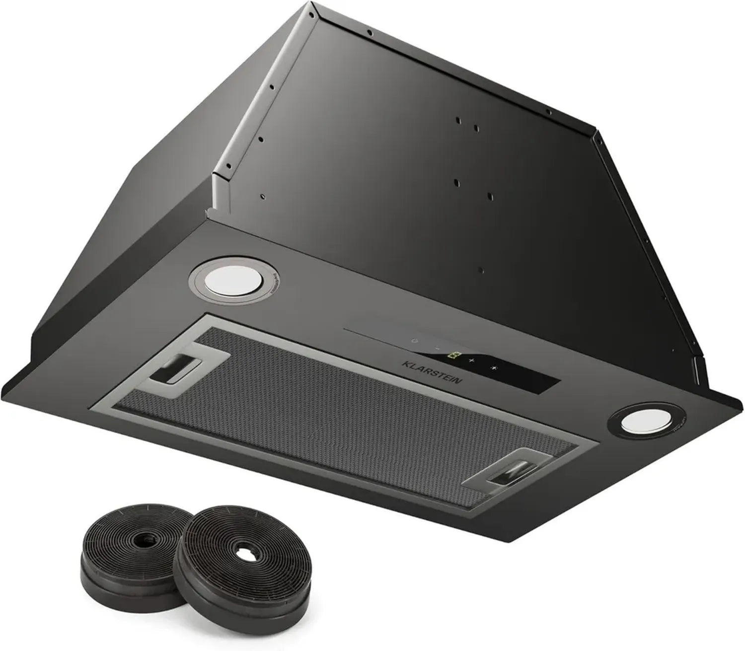 Klarstein Cappa Incasso 52cm con Filtro in Alluminio, 439m³/h, LED e Timer