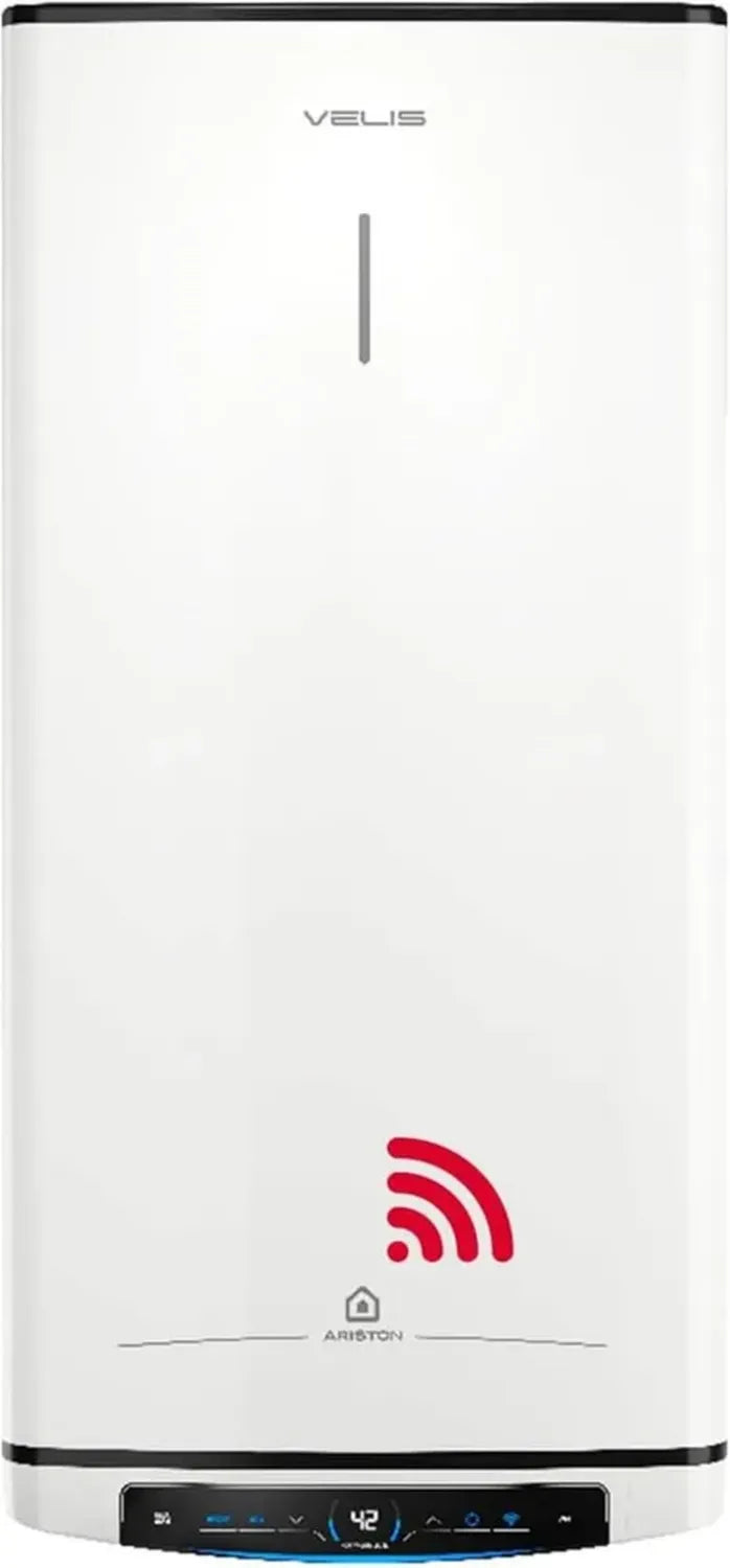 Ariston Velis Pro Wifi - Scaldabagno elettrico da 50 litri, design compatto a basso consumo, connesso WiFi e tecnologia ECO-EVO