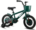 Dinosauro BMX Bambini Bicicletta 12-16 Pollici con Rotelle, Età 2-7 Anni, Vari Colori