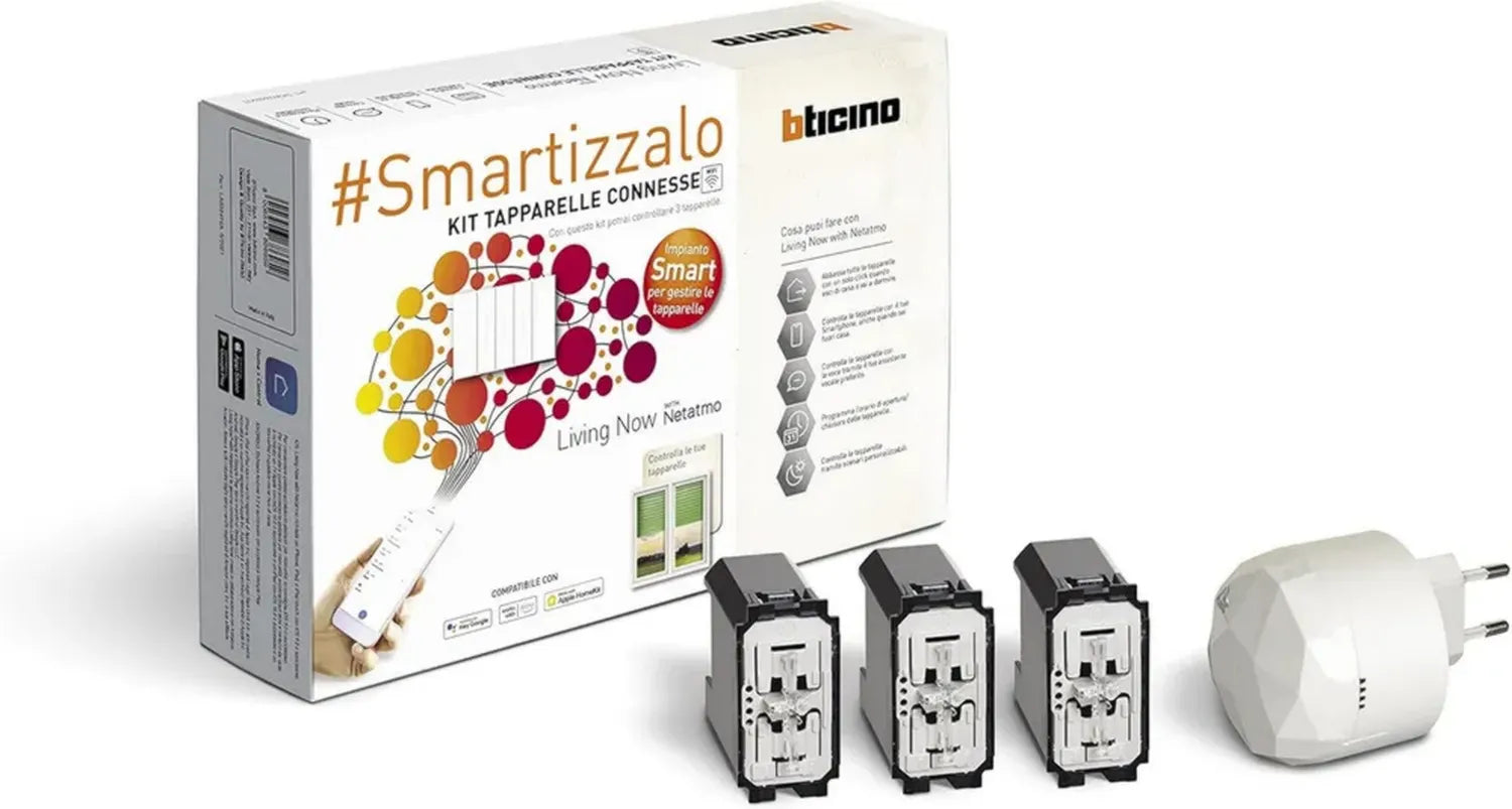 Bticino Kit Smart per Tapparelle con App e Assistenti Vocali