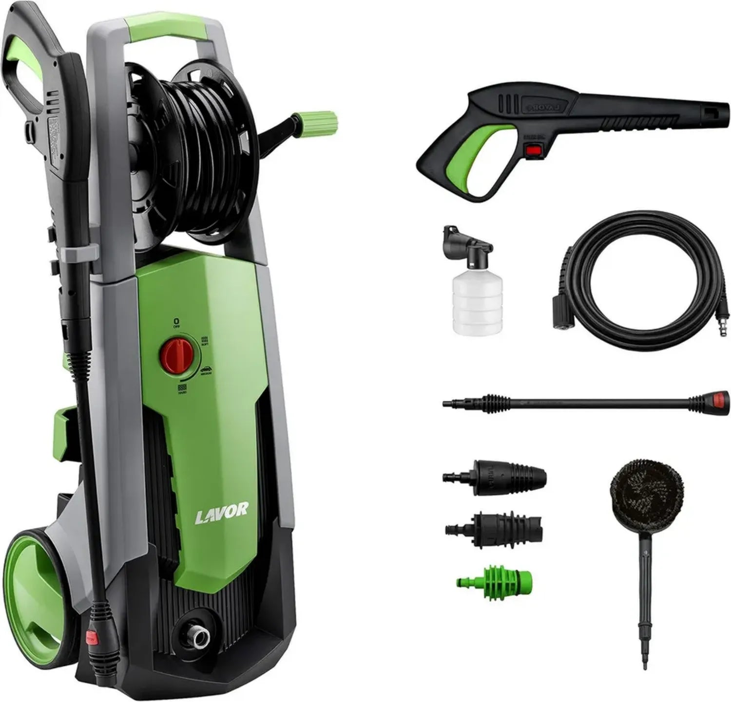 Idropulitrice Lavor Predator 160 WPS ad Alta Pressione, Verde