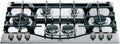 Piano cottura a gas Hotpoint Ariston 90cm in acciaio inox con griglie in ghisa
