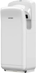 Asciugamani Elettrico anydry 2005H con Filtro HEPA, Potenza 1750-2050W, Asciugatura Rapida 7-10 Secondi, Bianco