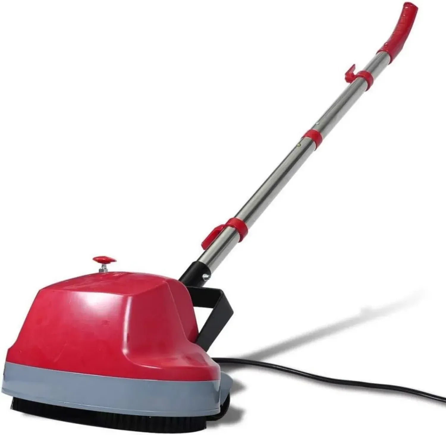Tidyard Mop Elettrico Multifunzione 5 in 1, Pulizia Profonda per Pavimenti Duri e Legno, Rosso, 180 W