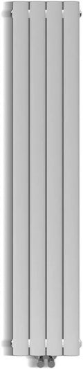 Radiatore SONNI verticale per bagno 1600x311 mm, 496 W, bianco