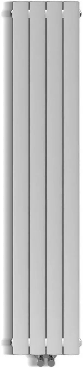 Radiatore SONNI verticale per bagno 1600x311 mm, 496 W, bianco