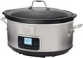 Pentola Slow Cooker Electrolux 6.6L, Acciaio Inox, 6 Programmi, 235W, Argento