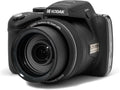 KODAK Pixpro AZ528 - Fotocamera Bridge 16 MP, Zoom 52X, Stabilizzatore Ottico, Schermo 3'', Video Full HD, Batteria Li-ion - Nero