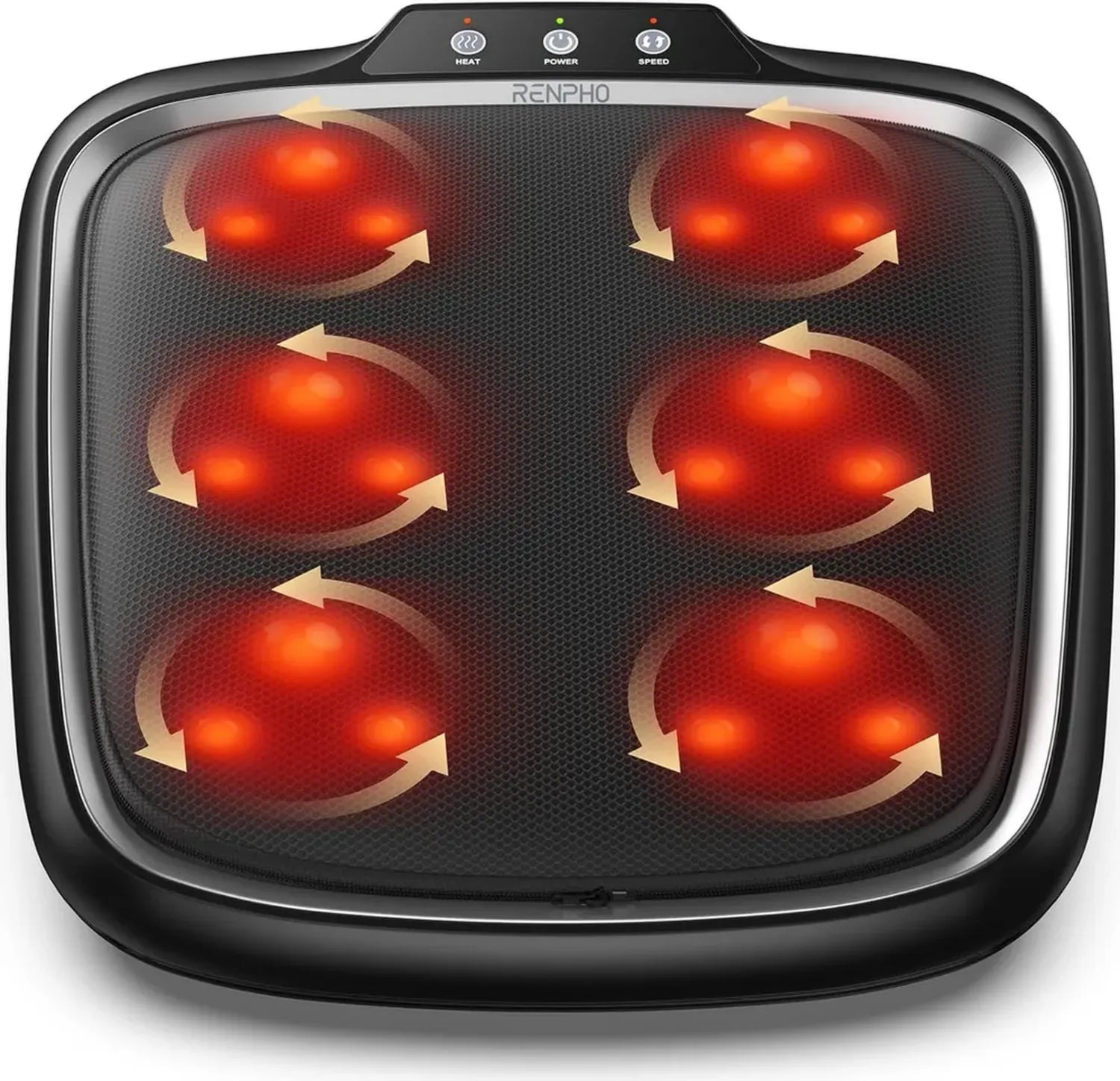 Massaggiatore Elettrico RENPHO Shiatsu con Calore per Piedi e Schiena