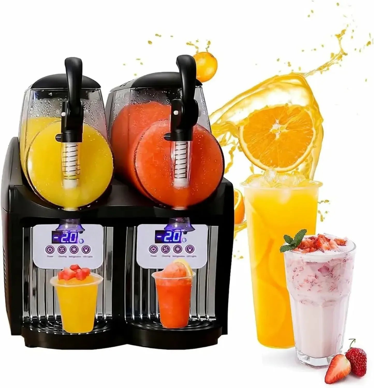 Apparecchio Professionale Granita 5L per Bar e Ristoranti