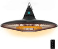 Riscaldatore da Soffitto per Esterni Cecotec 1500W, Tecnologia Alogena, Telecomando, IP65