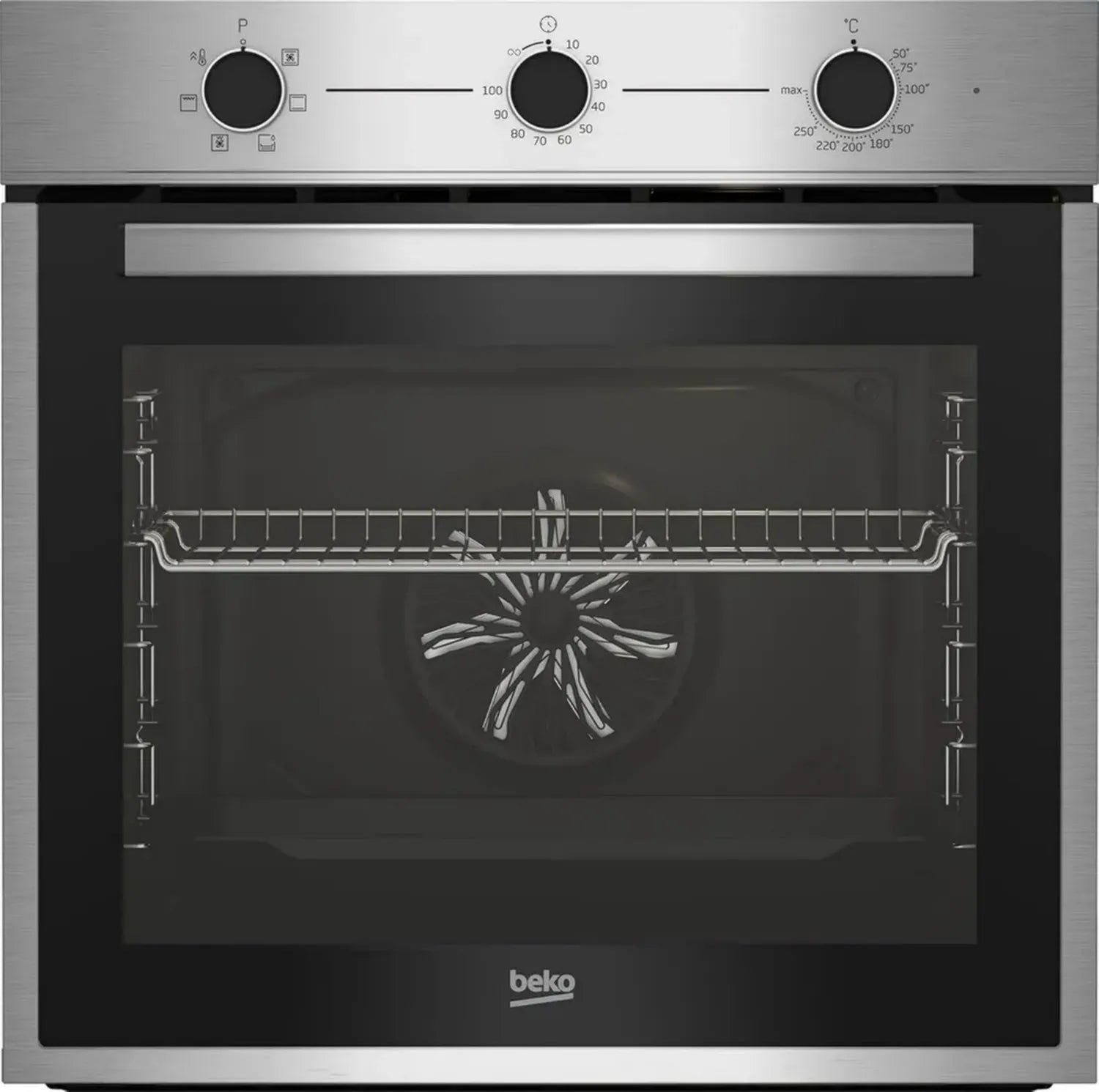 Forno Elettrico Multifunzione Ventilato 72L Classe A in Acciaio Inox