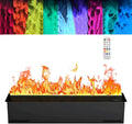 Camino a Vapore 3D con Fiamme Multicolore e Telecomando