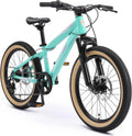 Bicicletta da Montagna 20'' per Bambini, Alluminio, 6-9 Anni, Shimano, Hardtail, Freni a Disco