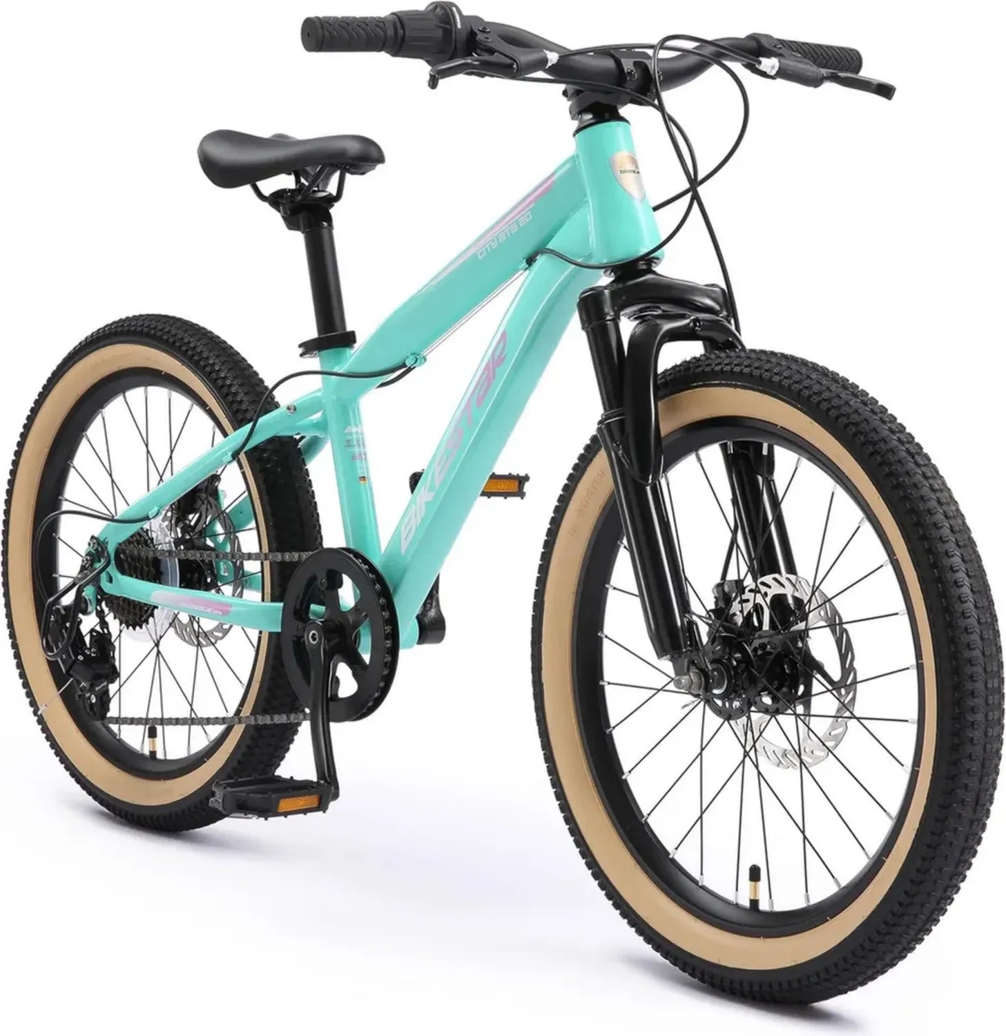 Bicicletta da Montagna 20'' per Bambini, Alluminio, 6-9 Anni, Shimano, Hardtail, Freni a Disco