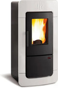 Stufa a Pellet Idro Diadema ACS La Nordica Extraflame Bianca