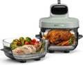 Friggitrice ad Aria Portatile DREAME 5 in 1 con Contenitori Doppi e Design in Vetro Borosilicato