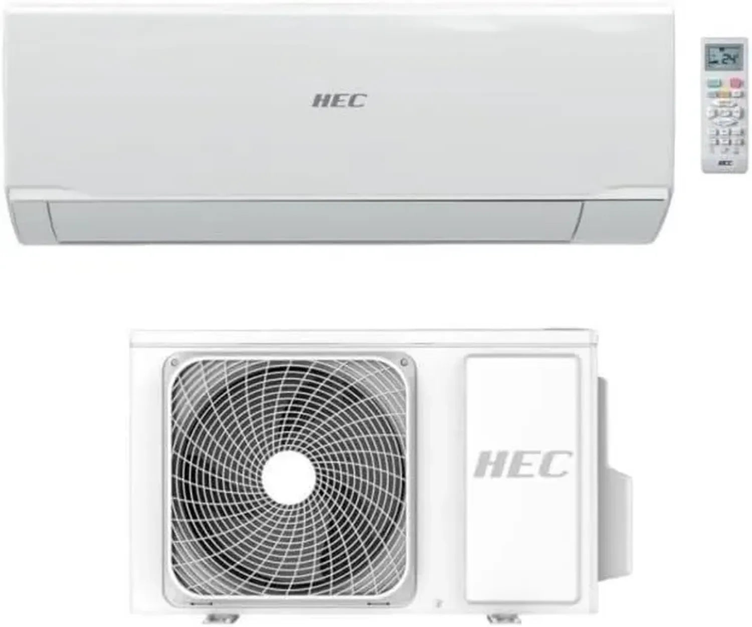 Condizionatore Hec by Haier Monosplit 12000 BTU Wi-Fi Inverter R32 A++ per Casa e Ufficio