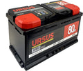Batteria per Auto 80 AH Destra URSUS MAX