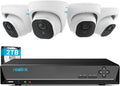 Kit Videosorveglianza 4K Reolink con NVR 8CH, 2TB, 4 Telecamere Esterne IP67