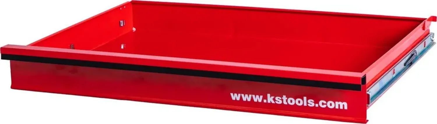 Cassetto con Guida a Sfera per Carrello Porta Attrezzi KS Tools, 568x398x65 mm