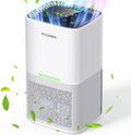 Deumidificatore 1800 ml con LED, 7 colori, timer 24h, spegnimento automatico, capacità 850 ml/giorno