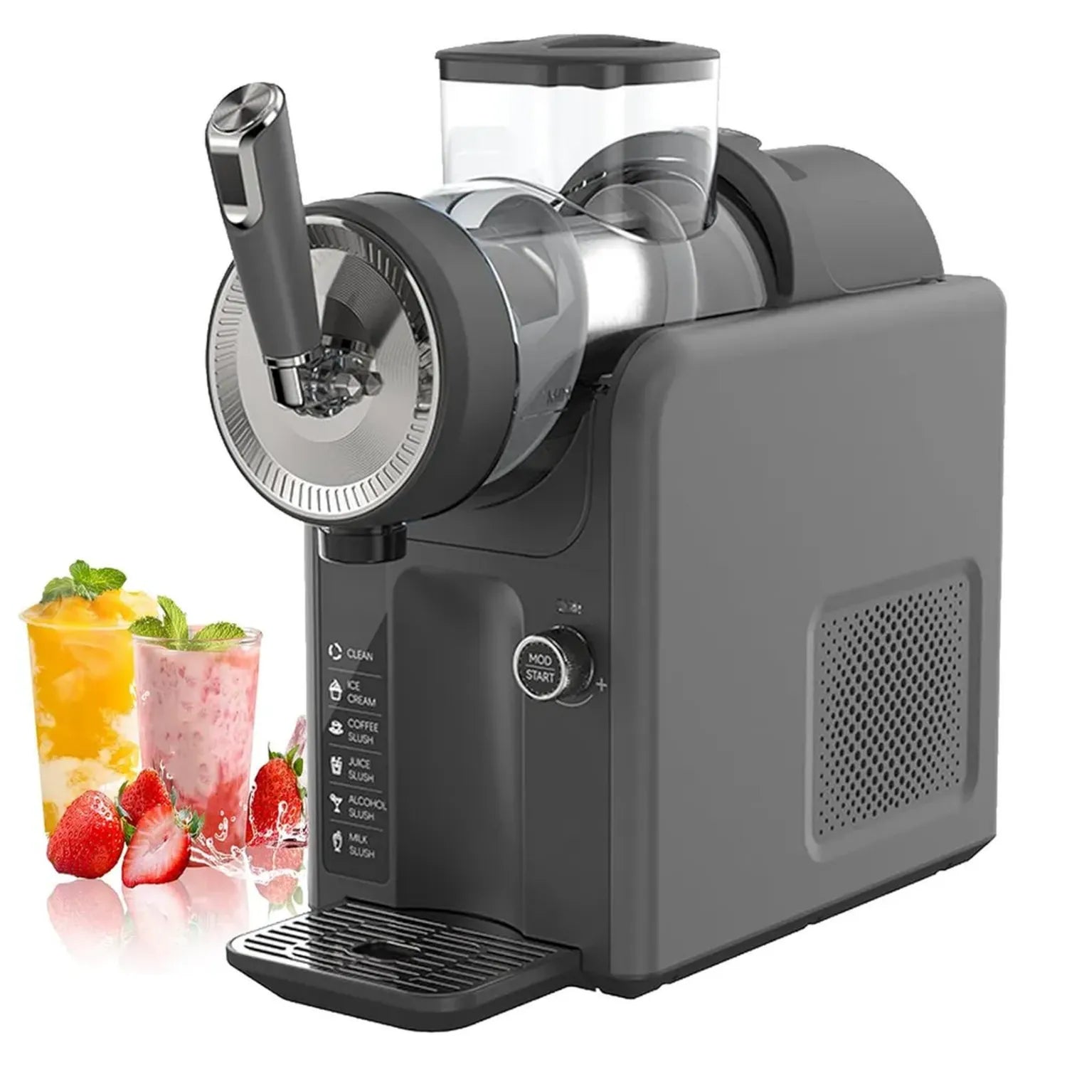 Macchina per Granite 1,8L, 5 Programmi, Autopulente, Congelamento Veloce, Senza Ghiaccio