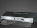 Cappa Sottopensile Smeg 60x49 cm, Nero, Classe C