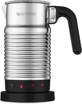 Montalatte Elettrico NESPRESSO Aeroccino 4 Nero, Funzioni Multiple per Cappuccino e Latte