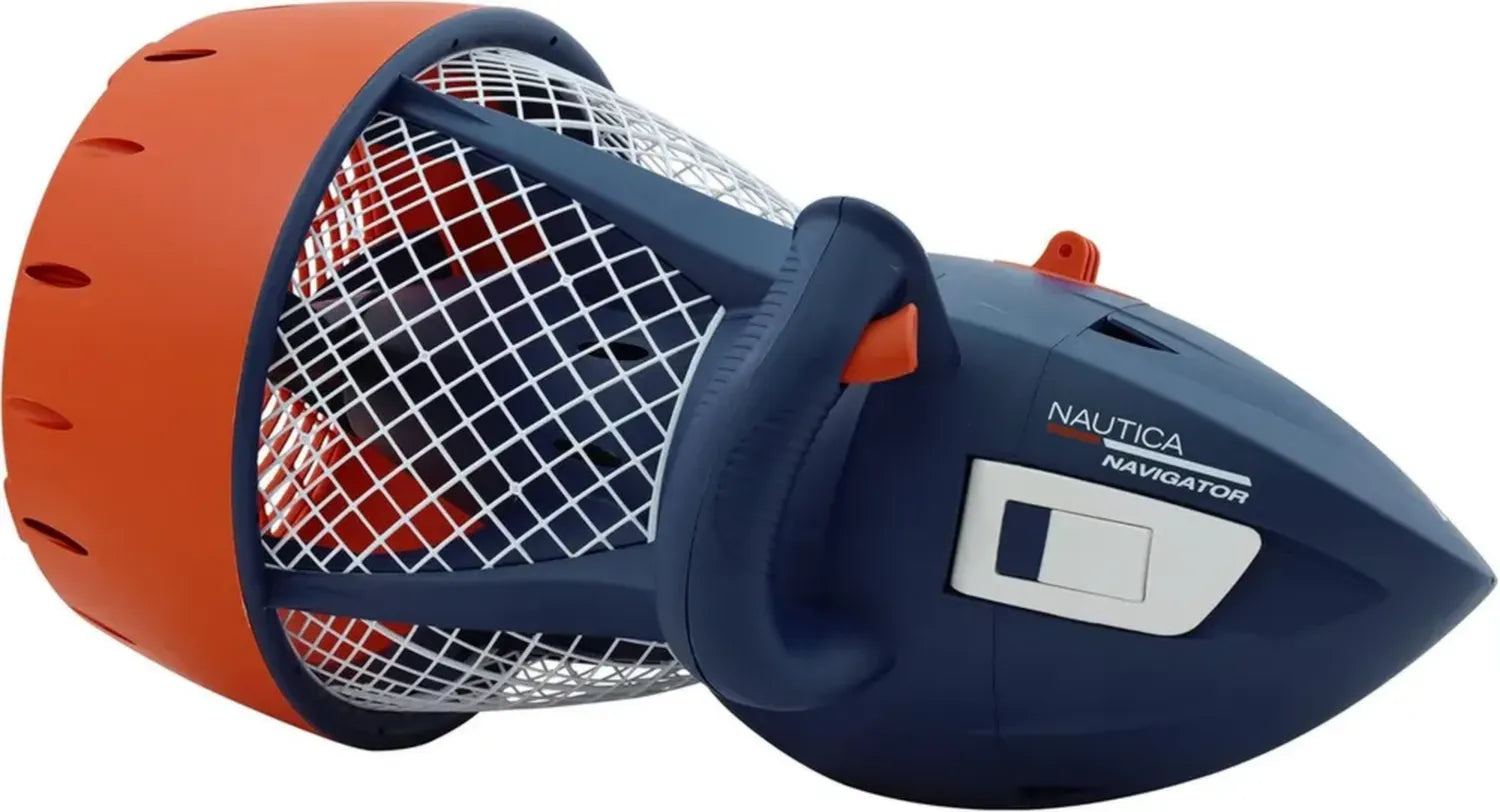 Scooter Sottomarino Nautica Navigator per Adulti, Blu/Arancione, Taglia L