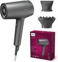 Asciugacapelli Philips 7000 Series con Tecnologia ThermoShield, Protezione dal Calore, 1800W, Include Spazzola e Diffusore