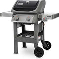 Barbecue a Gas Weber Spirit II E-220 GBS Nero da Giardino con Ripiani Laterali