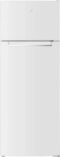 Frigorifero Doppia Porta Beko 206L, Classe E, Statico con LED e Porte Reversibili, Bianco