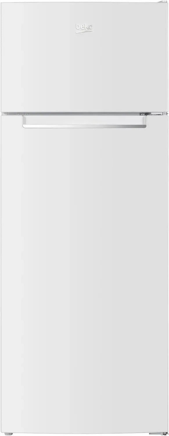 Frigorifero Doppia Porta Beko 206L, Classe E, Statico con LED e Porte Reversibili, Bianco