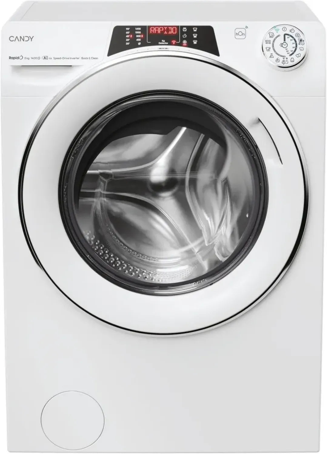 Lavatrice Candy RO 486DWMC7/1-S con Carica Frontale, Bianco